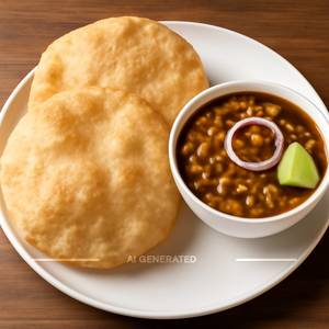 Chole Bhature [2 Bhature]