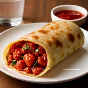 Chicken Manchurian Roll