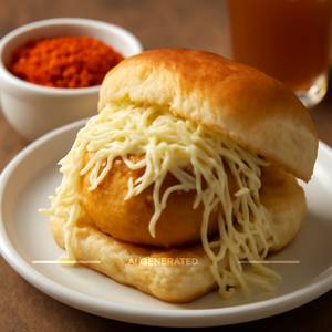 Cheesy Vada Pav