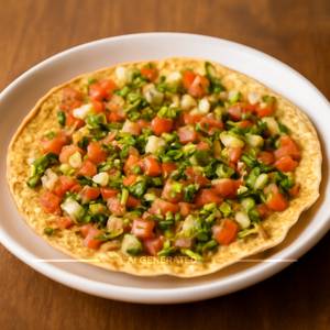 Rosted Masala Papad