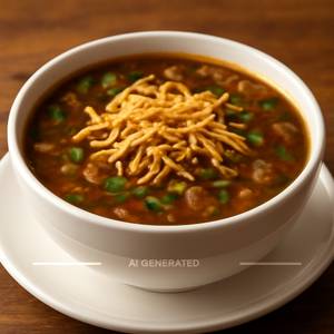 Mutton Manchow Soup