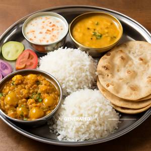 Aalo Matar Thali