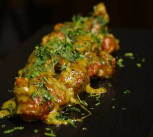 Mushroom Tossed In Chilli Pesto