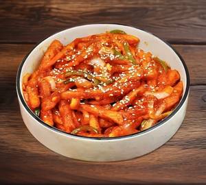 Honey chilli potato