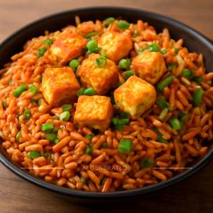 Paneer Schezwan Rice