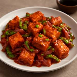 Schezwan paneer