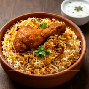 Hyderabadi Chicken Dum Biryani