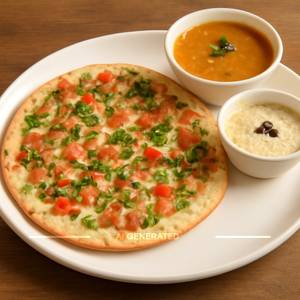 Vegetable Uttapam