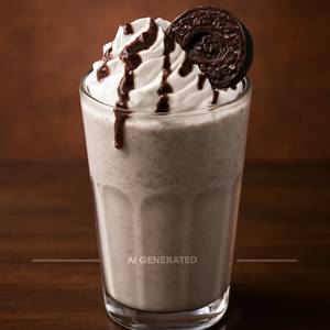 Oreo. Milk Shake