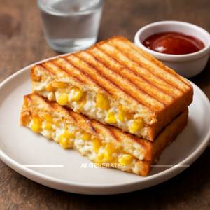 Corn Cheese Sandwich