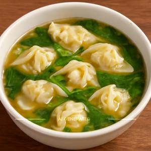Veg Wonton Soup