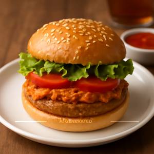 Veg Makhani Burger