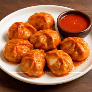 Chicken Cheese Peri Peri Momo