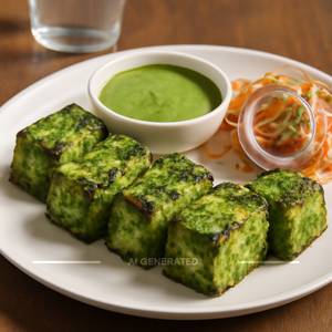 Paneer Hariyali Tikka