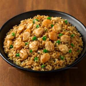Garlic Chicken Fried Rice