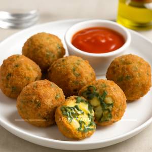 Italian Cheese Corn Balls