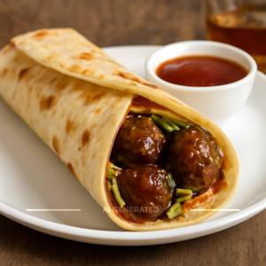 Veg Manchurian Roll