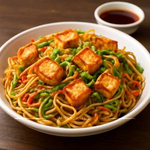 Paneer Hakka Noodles