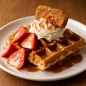 Biscoff Waffle