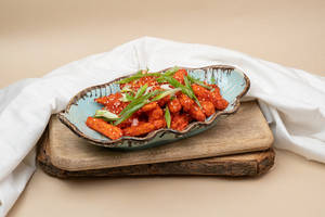 Crispy Chilli Potato With Honey