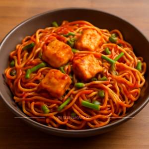 Paneer Schezwan Noodles