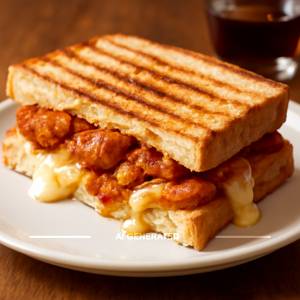 Tandoori Chicken Cheese Sandwich