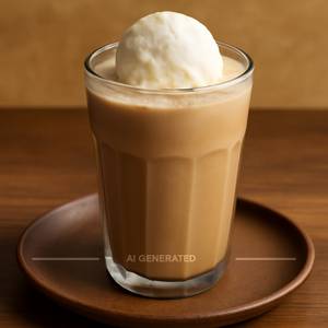 Cold Coffee With Vanilla Ice cream