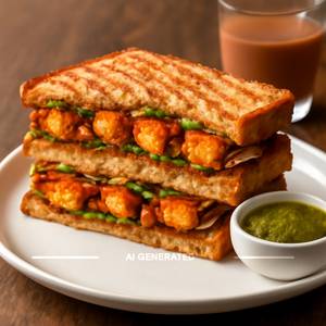 Paneer Tikka Sandwich