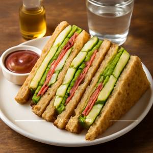 Veg Club Sandwich