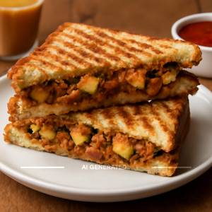 Paneer Masala Sandwich