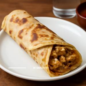 Egg chicken roll
