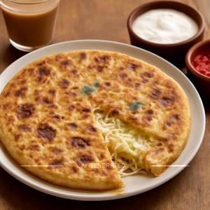 Cheese Aloo Paratha