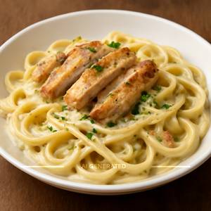 Chicken Alfredo White Sauce Pasta