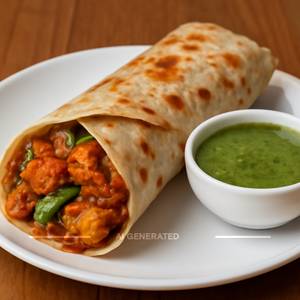 Chilli Paneer Frankie