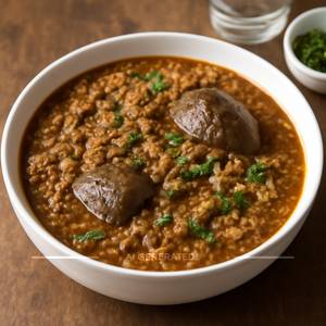 Mutton keema kaleji