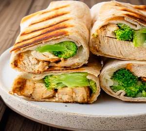 Grilled chicken wrap