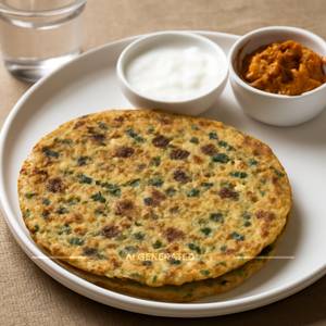 Single Methi Aloo Paratha (1 Pc)