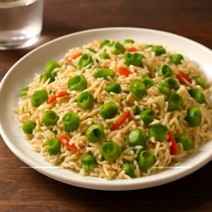 Ginger And Capsicum Fried Rice