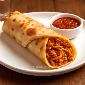 Veg schezwan roll