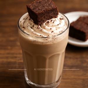 Brownie cold coffee
