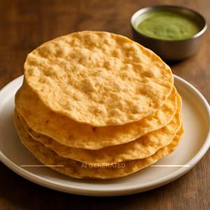 Fried Papad  