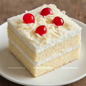White forest pastry