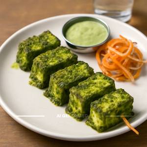 Paneer Hariyali Tikka