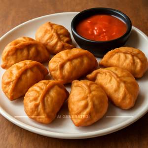 Paneer Fried Momos [8 Pcs]