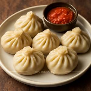 Paneer steam momos