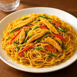 Chicken Singapore Noodles     