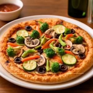 Exotic Veggie Pizza