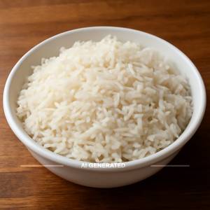 Plain rice