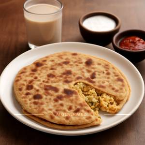 Paneer paratha