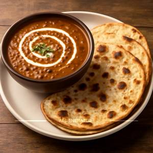 Dal Makhani + 3 Tandoori Roti
